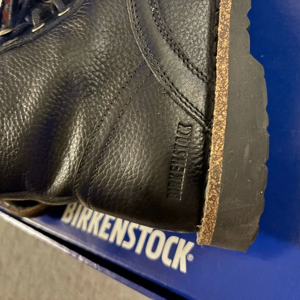 Birkenstock schmale weite narrow fit  very good condition,39 Black Leather Boots - Picture 4 of 10